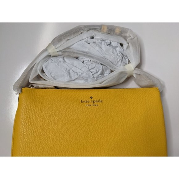 Kate Spade Sunflower Field Leila Triple Gusset Crossbody - Picture 4 of 9